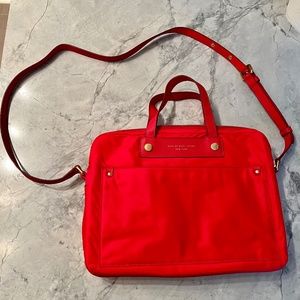 MARC by MARC JACOBS nylon laptop bag - cherry red